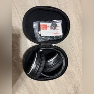 Wireless Over-Ear Headphones - Black and Silver